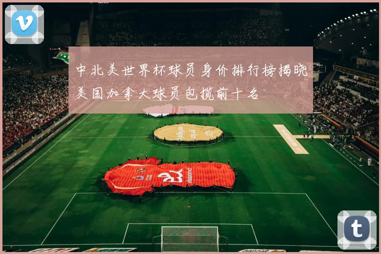 中北美世界杯球员身价排行榜揭晓美国加拿大球员包揽前十名