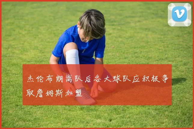 杰伦布朗离队后各大球队应积极争取詹姆斯加盟